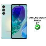 Lot 2 Verres Trempé Samsung M55 5G