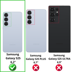 Lot 2 Verres Trempé Anti Espion Samsung S25