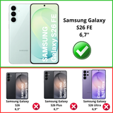 Lot 2 Verres Trempé Samsung S26 FE