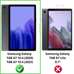 Lot 2 Films Plastique Samsung Tab A7 10.4 (2020/2022)