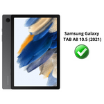 Lot 2 Films Plastique Samsung Tab A8 10.5 (2021)