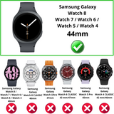 Lot 2 Verres Trempé Samsung Watch 8 44mm