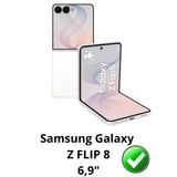 Lot 2 Verres Trempé caméra Samsung Z Flip 8