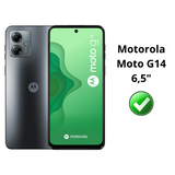Lot 2 Verres Trempé Motorola Moto G14