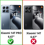 Lot 2 Verres Trempé caméra Xiaomi 14T Pro