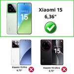 Lot 2 Verres Trempé Xiaomi 15