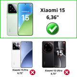 Lot 2 Verres Trempé Xiaomi 15