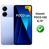 PACK 3en1 avec Coque Antichoc pour Xiaomi Poco C65