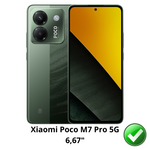 Lot 2 Verres Trempé Xiaomi Poco M7 Pro 5G