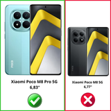 Lot 2 Verres Trempé caméra Xiaomi Poco M8 Pro 5G - Phonillico