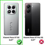 PACK 3en1 avec Coque Antichoc pour Xiaomi Poco X7 5G