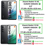 Coque transparente Xiaomi Redmi 15 4G / 5G