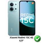 Lot 2 Verres Trempé Xiaomi Redmi 15C 4G