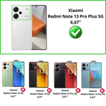 Lot 2 Verres Trempé caméra Xiaomi Redmi Note 13 Pro Plus 5G