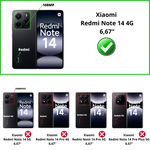 Coque transparente Xiaomi Redmi Note 14 4G