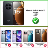 Lot 2 Verres Trempé Xiaomi Redmi Note 15 Pro 5G