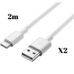 Cable usb-c blanc Xiaomi (2 mètres)