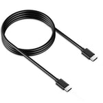 Cable usb-c / usb-c noir pour Samsung (1 mètre)