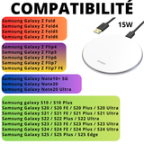 Chargeur Induction Rapide 15W Samsung
