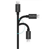 Cable usb 2.0 noir Xiaomi (1 mètre)