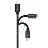 Cable usb 2.0 noir Sony (1 mètre)