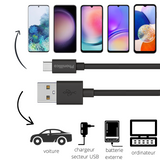 Cable Usb-c Noir Samsung (20cm)