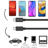 Cable usb-c Noir Xiaomi (20cm)