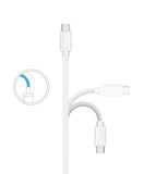 Cable usb-c nylon argent Xiaomi (1 mètre)