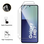Lot 2 Films Plastique Hyrdogel Samsung Z Flip 7