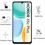 Lot 2 Verres Trempé Honor X5c Plus