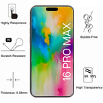 PACK 3en1 avec Coque Antichoc pour iPhone 16 Pro Max