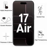 Lot 2 Verres Trempé iPhone 17 Air