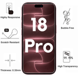 Lot 2 Verres Trempé iPhone 18 Pro