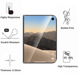PACK 3en1 avec Coque Cercle Magnétique pour iPhone DUO