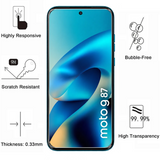 Lot 2 Verres Trempé Motorola Moto G87