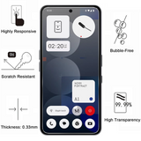 Lot 2 Verres Trempé Nothing Phone 3A Pro