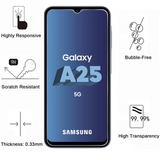 PACK 3en1  avec Coque Antichoc pour Samsung Galaxy A25 5G