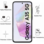 Lot 2 Verres Trempé Samsung A35 5G