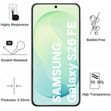 Lot 2 Verres Trempé Samsung S26 FE