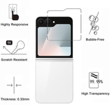 Lot 2 Verres Trempé Samsung Z Flip 7 FE