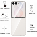 Lot 2 Verres Trempé Samsung Z Flip 8