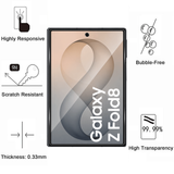 Lot 2 Verres Trempé Samsung Z Fold 8