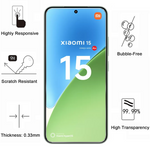 Lot 2 Verres Trempé Xiaomi 15