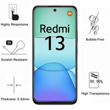 Lot 2 Verres Trempé Xiaomi Redmi 13 4G / 5G