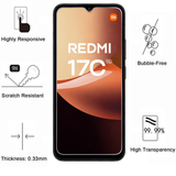 PACK 3en1 avec Coque Portefeuille  pour Xiaomi Redmi 17C 5G