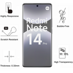 PACK 3en1 avec Coque Antichoc pour Xiaomi Redmi Note 14 Pro 4G