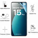 Lot 2 Verres Trempé Xiaomi Redmi Note 15 Pro 4G