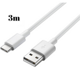 Cable usb-c blanc Xiaomi (3 mètres)