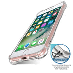 PACK 3en1 avec Coque Antichoc pour iPhone 8