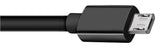 Cable usb 2.0 noir Nokia (1 mètre)